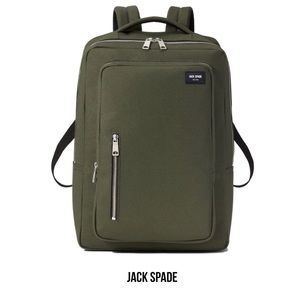 Jack Spade Olive Green Nylon Commuter Backpack